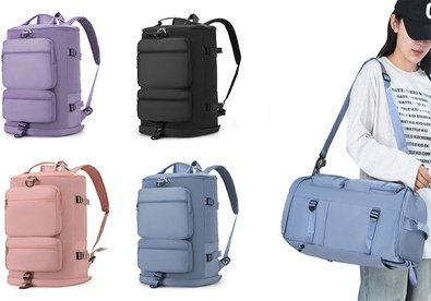 Wasserabweisender Reise- oder Sportrucksack: Lila