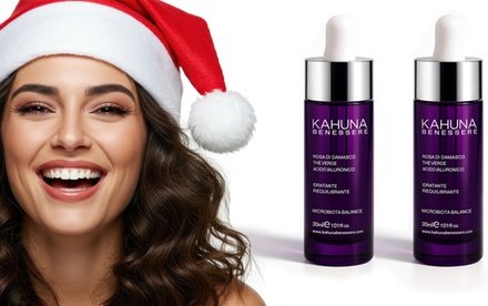 Serum mit Hyaluronsäure und Rosenextrakt: 2x 30 ml (60 ml)