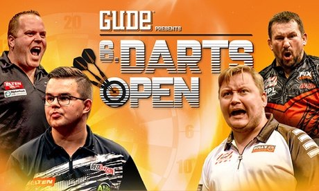1 Ticket der PK4 für „GUDE DARTS OPEN“ am Sa. 17.01.2026 um 19 Uhr