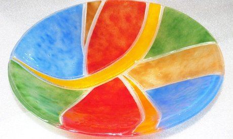 4-stündiger Fusingglaskunst-Workshop für 2 Personen