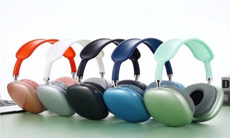 Bluetooth-Kopfhörer mit Noise-Cancelling: 2 / Blau + Rot