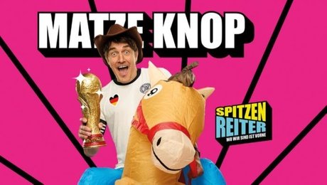 1 Ticket für Matze Knop - „Spitzenreiter“ am Sa. 18.04.2026 um 20 Uhr