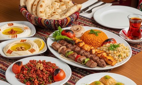 Für 1 Person: Orientalisches 3-Gänge-Menü