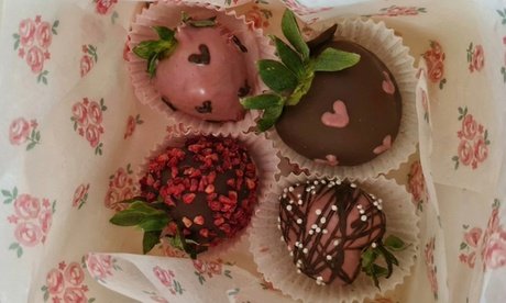 Für 4 Personen: Schoko-Erdbeeren-Workshop zum Valentinstags