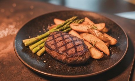 Deluxe Wintermenü: 3-Gänge-Menü inkl. Steakplatte mit 200g Entrecôte mit Beilagen für 2 Personen (Fr. oder Sa.)