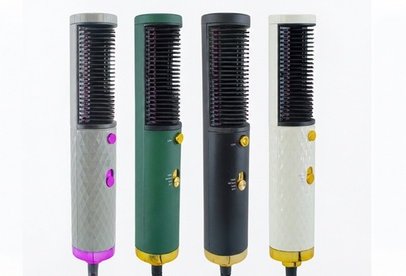 Föhnbürste mit 3 Temperaturstufen: Grün