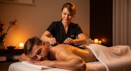 60 Min. Schröpfmassage inkl. Massageöl für 1 Person