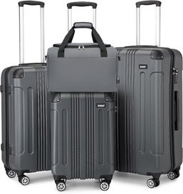Reisegepäck: 20-Zoll-Koffer und Reisetasche