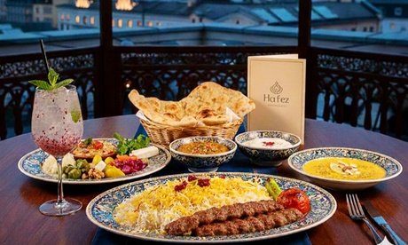 Für 4 Personen: Persisches 3-Gänge-Menü