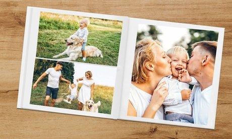 24 Seiten: Hardcover-Fotoalbum im quadratischen Format 30 x 30 cm (zzgl. 6 99 € Versandkosten)