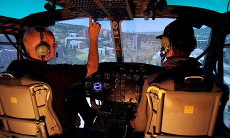 60 Min. Hubschrauber im Simulator selber fliegen inkl. Einweisung