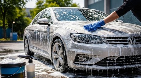 1 Auto-Außenreinigung für alle Pkw-Arten bis SUV