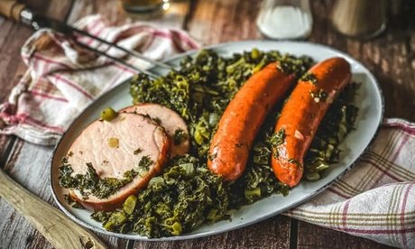 Für 2 Personen: 3 Gänge Grünkohl Menü inkl. Begrüßungs Apfelsecco (Sa. & So. mittags einlösbar)