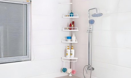 Eck-Teleskopregal für die Dusche ZK720