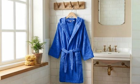 Bademantel: 10-12 Jahre / Rot