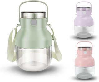 Tragbarer elektrischer Mixer: Violett