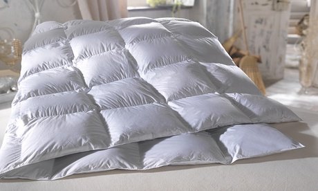 Daunendecke: 135 x 200 cm / 1