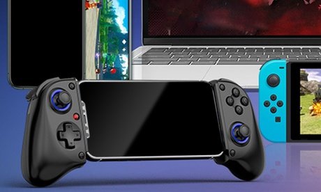 BSP-D11 Gaming-Controller kompatibel mit PC und Nintendo Switch: Schwarz