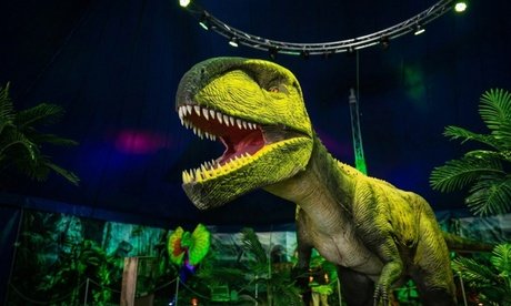 1 Ticket Kind (bis 14 Jahre) Ausstellung „Dinopark“ (gültig bis So. 29.03.2026)