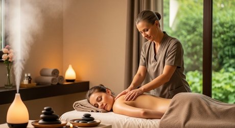 50 Min. Ganzkörpermassage inkl. 20 Min. Fuß-Massage