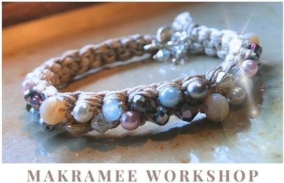 Für 4 Personen: Makramee-Schmuck-Workshop inkl. Material Snacks & Getränke