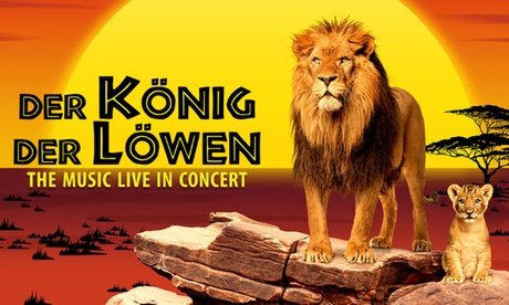 2 Tickets der PK 3 für „Der König der Löwen“ am So. 25.01.26 - 19 Uhr_Würzburg (keine vor-Ort Einlösung)