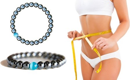 Hämatit-Armband mit blauer Opal-Perle: 1