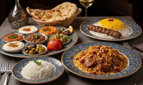 Persisches Menü in 3 Gängen für 2 Personen