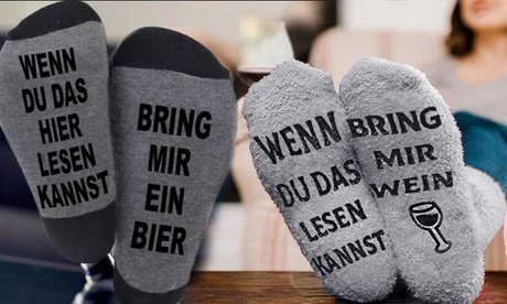 Socken: Wein/2 Paare