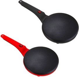 Elektrische Pfanne für Crêpes und Pfannkuchen: Schwarz