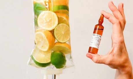 Wertgutschein über 49 € anrechenbar auf eine 90-minütige Infusion mit Vitamin C