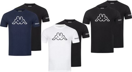 Kappa Herren-T-Shirt: 4 / Navy / Gr. M