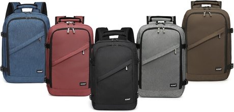 Kono Handgepäck-Rucksack: Braun