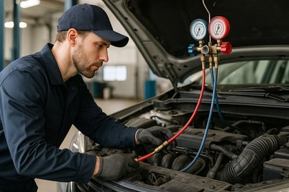Fachgerechte Wartung der Klimaanlage inkl. Dichtigkeitskontrolle für 1 PKW