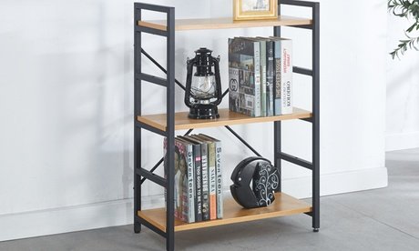 Regal: Mit 4 Einlegeböden (60 x 28 x 124 cm)