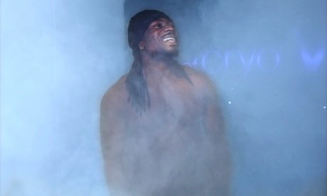 Eine Kryotherapie-Sitzung bei -110 °C