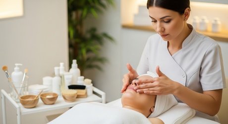 60 Min. klassische Gesichtsbehandlung inkl. Gesichts-Massage