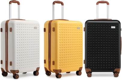 Reisekoffer: Kleiner Koffer / Gelb