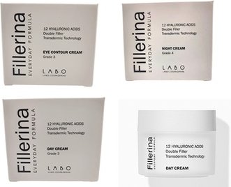 Creme: Fillerina Every Day Double Filler 12HA Abendcreme / Grad 4