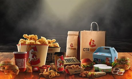 Für 4 Personen: Burger -Wrap- oder Tender-Menü mit je ein Softdrink nach Wahl