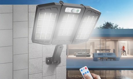 Mini-LED-Solar-Straßenleuchte mit 3 integrierten Paneele: 4