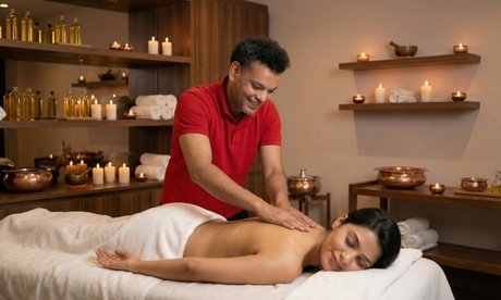 60 Min. Massage nach Wahl (nur für Damen)