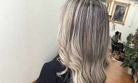 Balayage Haarschnitt Styling & Maske für alle Haarlängen
