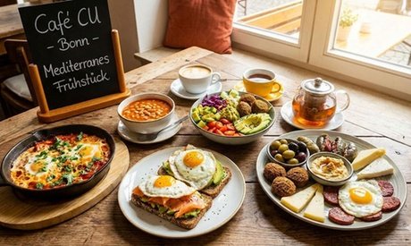 Frühstück nach Wahl inklusive Heißgetränk für 4 Personen