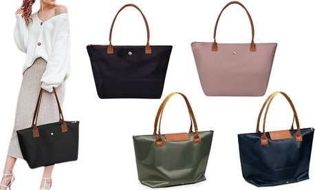 Damen-Handtasche im Shopper-Stil: Pink