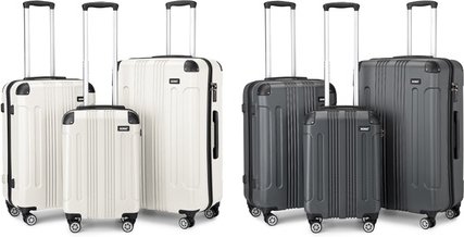 Gepäckset: Grau / 3 Stück