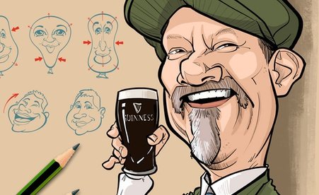 12 Monate Zugang zum Online-Zeichenkurs: Karikaturen zeichnen