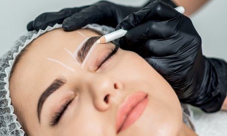Microblading für beide Augenbrauen inkl. Nachbehandlung für 1 Person