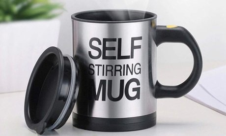 Selbstrührende Kaffeetasse