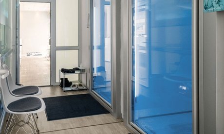 1x bis zu 5 Min. Anwendung in der Kältekammer inkl. Beratung